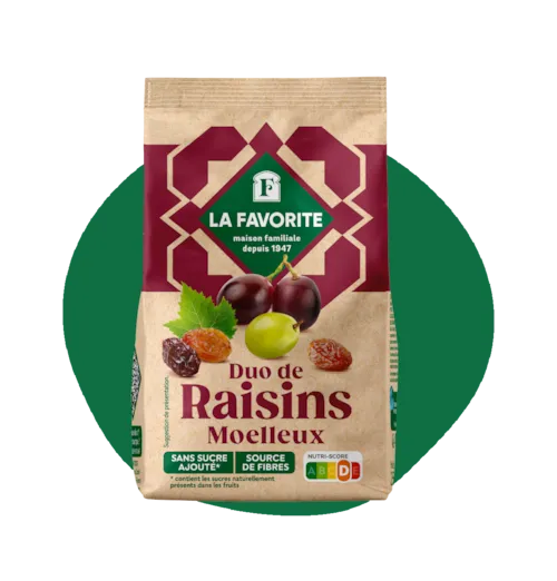Mix de raisins moelleux